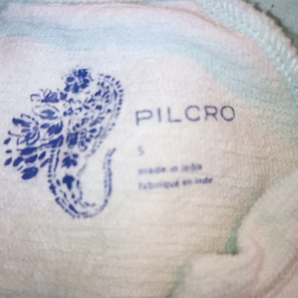 Anthropologie Pilcro Long Sleeve Baby Doll Top Sz. Small Mint Green - Picture 8 of 8